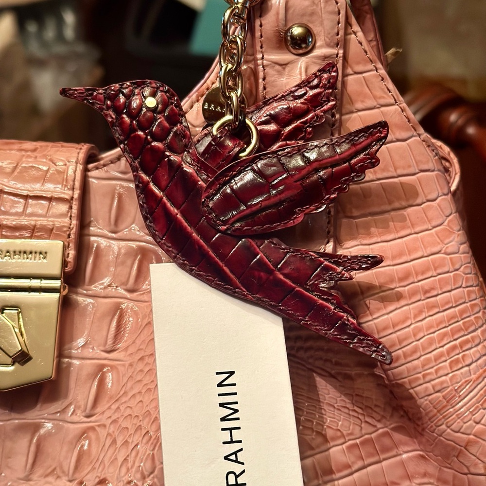 NWT Brahmin Nightingale Tassel Rose Ombre